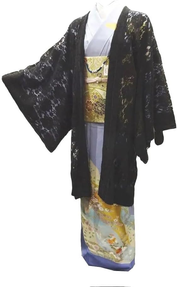 美品 正絹 辻が花 銀通し 絞り トールサイズ 訪問着 着物 A-989